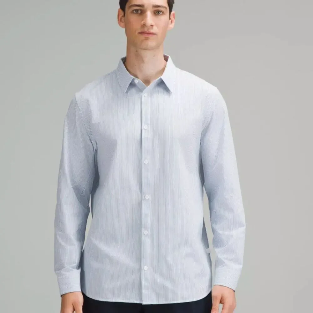 Lululemon Men's New Venture Classic-Fit Long-Sleeve Shirt